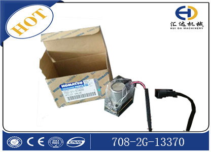 小松配件原裝雙孔泵電磁閥702-21-57400挖掘機(jī)電器件